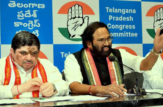 KCR trying to blame Congress for his own mistakes: Congress leader Uttam Kumar