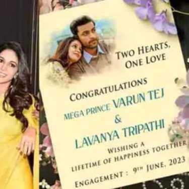Varun Tej, Lavanya Tripathi's engagement made official! 