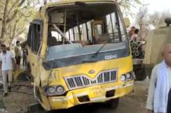 On Eid, six students died in a school bus crash in Haryana