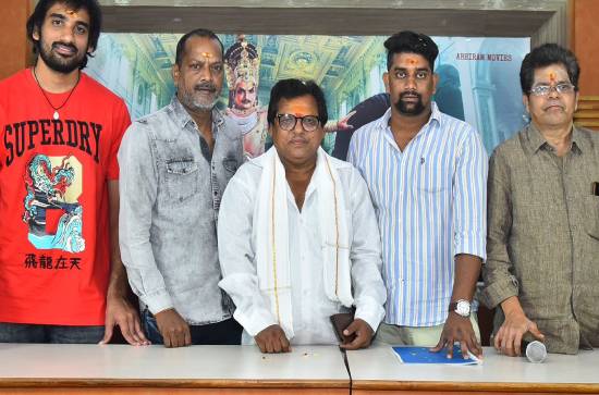 Makeup Man film launched grandly with a pooja ceremony