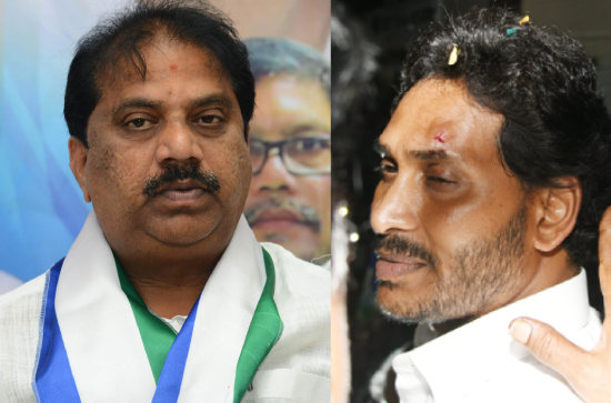 The attacker fled from the spot; YCP leaders suspect TDP is behind attack on Jagan