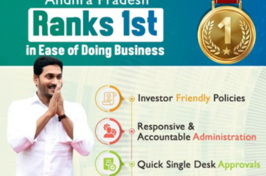 Andhra is ranking no.1 in ease of doing business, year after year: CM Jagan